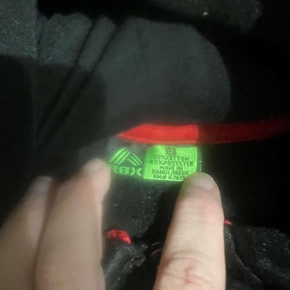 Reebok zip up hoodie 12. - Picture 3 of 5